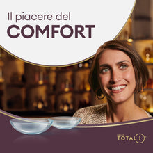 Carica l'immagine nel visualizzatore di Gallery, Dailies Total Lenti a contatto giornaliere | 30 pz | -05.00 dpt