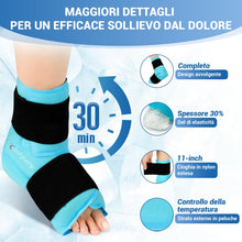 Carica l'immagine nel visualizzatore di Gallery, Comfytemp Grande Impacco di Ghiaccio per Caviglia e Piede, Allevia Dolore