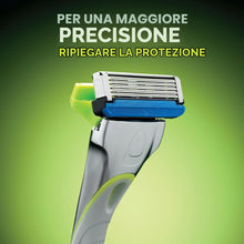 Carica l'immagine nel visualizzatore di Gallery, Wilkinson Sword - Hydro5 Skin Protection Sensitive - Confezione speciale - Confezione con 1 manico e 4 lame di ricarica