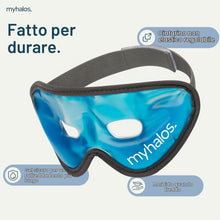 Carica l'immagine nel visualizzatore di Gallery, Maschera Occhi Gel Freddo Riutilizzabile – per Termoterapia a Caldo e a Freddo - Ghiaccio Viso per Occhi Gonfi, Stanchi,