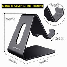 Carica l'immagine nel visualizzatore di Gallery, Supporto Telefono, Porta Cellulare, Dock Telefono, Dock in Alluminio per iPhone 16 15 14 13 12 11 Pro Max Xs Xr X Se 8 7