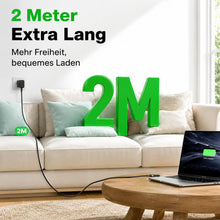 Carica l'immagine nel visualizzatore di Gallery, Cavo USB C magnetico 140 W PD per MacBook Pro/Air