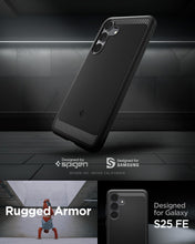 Carica l'immagine nel visualizzatore di Gallery, Spigen Cover Rugged Armor per Samsung Galaxy S25 FE