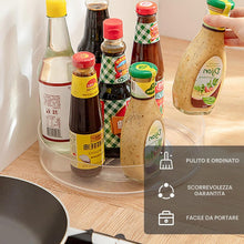 Carica l'immagine nel visualizzatore di Gallery, BillyBath 360° Portaspezie Organizer Girevole - Organizer Cucina, portaspezie, senza fori, per organizer da cucina, 23cm