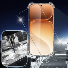 Carica l'immagine nel visualizzatore di Gallery, Cover per Honor 600 5G, con 2 Pezzi Vetro Pellicola, Anti Ingiallimento Antiurto Silicona TPU Morbido Custodia, Traspare