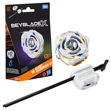 Carica l'immagine nel visualizzatore di Gallery, Beyblade X Starter Pack Glory Valkerion LF UX Infinity, toupie Takara Tomy de Type Attaque et Lanceur, toupies de compét