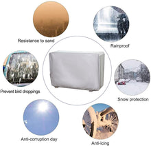 Carica l'immagine nel visualizzatore di Gallery, Copertura Condizionatore Esterno Copertura Per Condizionatore d'aria Esterno Copri Condizionatore da Esterno Impermeabile Anti-Polvere Anti-Neve (Grande)