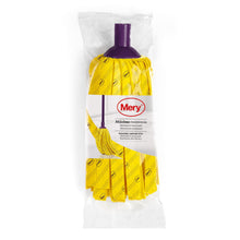 Carica l'immagine nel visualizzatore di Gallery, Mery | Fregona di Tiras, Alta Assorbenza e Resistenza, Adatta a Superfici Multiple, Strisce in Viscosa, Giallo, 24x11cm,