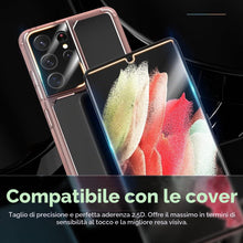 Carica l'immagine nel visualizzatore di Gallery, TAURI Pellicola protettiva per Samsung Galaxy S21 Ultra, 2 pellicole protettive in TPU + 2 pellicole protettive per foto
