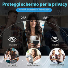 Carica l'immagine nel visualizzatore di Gallery, Privacy Pellicola Protettiva per OPPO A77 5G/OPPO A57 4G/5G/OPPO A57s