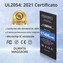 Carica l'immagine nel visualizzatore di Gallery, Elephantstory Batteria per Phone 13 Mini, 4580mAh e Kit di Riparazione