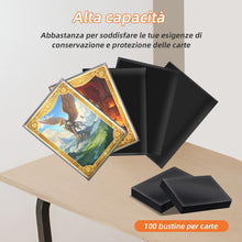 Carica l'immagine nel visualizzatore di Gallery, Mcbazel 100 Pezzi Soft Card Sleeves Bustine Protettive Custodie Protettive 66 * 91mm per YuGiOh, Pokemon, Ultimate Guard