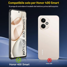 Carica l'immagine nel visualizzatore di Gallery, QULLOO Vetro Temperato per Honor 400 smart 5G, 2 Pezzi Pellicola Vetro Protettiva e 2 Pezzi Pellicola Fotocamera, Durezz
