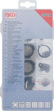 Carica l'immagine nel visualizzatore di Gallery, BGS 8046 | Assortimento anelli Seeger esterni (anelli d'arresto) | Ø 3 - 32 mm | 300 pz.