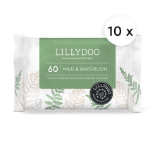 Carica l'immagine nel visualizzatore di Gallery, Salviettine naturali LILLYDOO, 600 pz, delicate sulla pelle