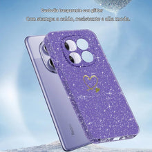Carica l'immagine nel visualizzatore di Gallery, Cover Compatibile con Xiaomi Redmi Note 14 Pro 5G/ Redmi Note 14 Pro Plus 5G/ Poco X7 5G (Non per 4G), Glitter e Antimpr