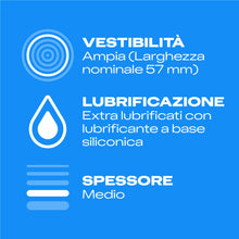 Carica l'immagine nel visualizzatore di Gallery, Durex Settebello XL, Preservativi Extra-Large, 30 Profilattici