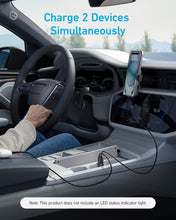 Carica l'immagine nel visualizzatore di Gallery, Anker Caricatore Auto USB C 30W 2 Porte PowerIQ 3.0