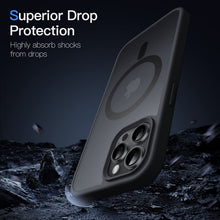 Carica l'immagine nel visualizzatore di Gallery, JETech Cover Magnetica Opaca per iPhone 12 Pro Max, Nero