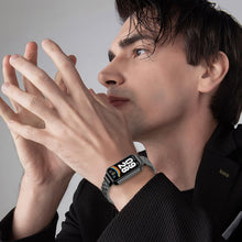 Carica l'immagine nel visualizzatore di Gallery, SeNool Cinturino Compatibile con Xiaomi Smart Band 9 Active, [Metallo Bracciale] [Acciaio Inossidabile] [Resistente Corr