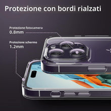 Carica l'immagine nel visualizzatore di Gallery, Captor Cover Trasparente per iPhone 14 Pro 6.1 Pollici, Custodia TPU in Silicone Flessibile Morbida, Alta Qualità con Bo