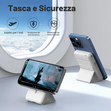 Carica l'immagine nel visualizzatore di Gallery, Azmuth Power Bank, per Magsafe Powerbank iPhone 10000mAh con Due Cavi USB-C