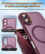 Carica l'immagine nel visualizzatore di Gallery, Cover per iPhone 17 con Pellicola Vetro Temperato, Compatibile con MagSafe, Custodia Antiurto Traslucido Opaco PC Silico