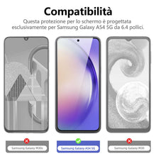 Carica l'immagine nel visualizzatore di Gallery, NEW'C Pellicola Vetro per Samsung Galaxy A54 5G, in Vetro Temperato