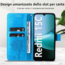 Carica l'immagine nel visualizzatore di Gallery, Cover per Xiaomi Redmi 15C 4G/5G Custodia Antiurto-Blu