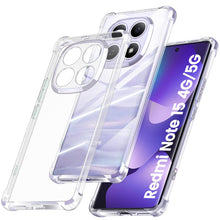 Carica l'immagine nel visualizzatore di Gallery, Yohii Cover per Xiaomi Redmi Note 15 4G / 5G / Poco M8 5G, [Protezione Fotocamera] Custodia Antiurto Chiaro, TPU Morbido
