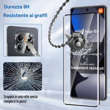 Carica l'immagine nel visualizzatore di Gallery, 2+2 3D Vetro Temperato per Xiaomi Redmi Note 15 4G/5G Pellicola