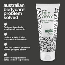 Carica l'immagine nel visualizzatore di Gallery, Crema Intima per Uomini – allevia prurito, sfregamenti e umidità. Formula con burro di karité, cera d’api e zinco per un