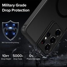 Carica l'immagine nel visualizzatore di Gallery, iVoler Cover Magnetica per Samsung Galaxy S21 Ultra 5G, [Compatibile con MagSafe] [Protezione Antiurto di Grado Militare