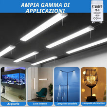 Carica l'immagine nel visualizzatore di Gallery, 12 Pezzi FS-U Starter per Tubi Fluorescenti 4-80W 220-240V Starter Neon