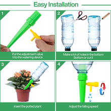Carica l'immagine nel visualizzatore di Gallery, 20 Pcs Irrigazione Goccia Automatica Con Valvola Regolabile,Regolabile Irrigazione a Goccia,Irrigazione Piante,Pianteirr