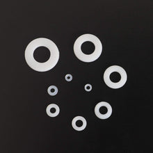 Carica l'immagine nel visualizzatore di Gallery, Greluma 500 Pezzi M2 M2.5 M3 M4 M5 M6 M8 M10 Rondella in Plastica Rondella Piatta in Nylon Vite Kit Assortimento di Bull