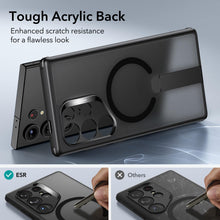 Carica l'immagine nel visualizzatore di Gallery, ESR Cover MagSafe per Samsung Galaxy S24 Ultra, Nero Opaco
