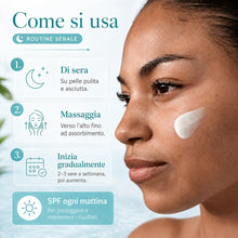 Carica l'immagine nel visualizzatore di Gallery, Kleem Crema Viso Antirughe Acido ialuronico con Retinolo e Collagene