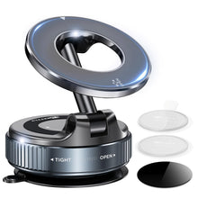 Carica l'immagine nel visualizzatore di Gallery, MSXTTLY Supporto Magnetico Cellulare Auto Vmag-S1, Supporto Telefono Auto per Magsafe, 360° Rotazione Pieghevole, Magnet