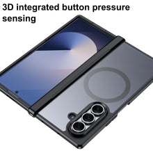 Carica l'immagine nel visualizzatore di Gallery, Tieeyivv Cover Magnetica per Samsung Galaxy Z Fold 7 5G Case con MagSafe, Anti-Caduta Frame in Silicone Morbido + Acrili