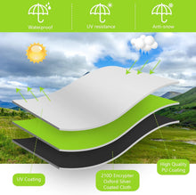 Carica l'immagine nel visualizzatore di Gallery, Copertura per Mobili da Giardino - Copertura Tavolo Esterno Impermeabile 210D Oxford - Antivento Anti-UV - Telo Protetti
