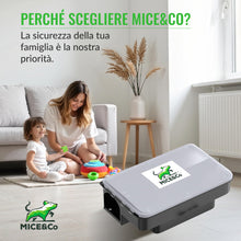 Carica l'immagine nel visualizzatore di Gallery, Mice&amp;Co 4 Stazioni Esca Coperchio Trasparente | Trappola per Topi e Ratti