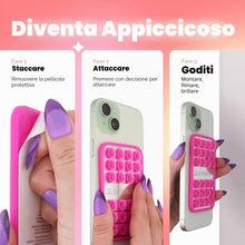 Carica l'immagine nel visualizzatore di Gallery, OCTOBUDDY Mirror - Selfie e Video Senza Mani - 66 x 99 mm, Rosa Gessetto