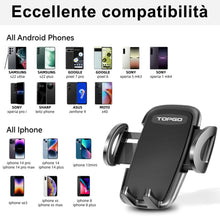 Carica l'immagine nel visualizzatore di Gallery, Supporto per smartphone da auto, da montare nel portabevande