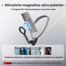 Carica l'immagine nel visualizzatore di Gallery, SMALLRIG Supporto Magnetico da Collo per Telefono, Supporto da Collo per Telefono POV/Vlog, Capacità Massima 300 g, Supp