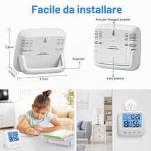 Carica l'immagine nel visualizzatore di Gallery, Vinabo Termometro Igrometro Digitale Interno, Temperatura e Umidità