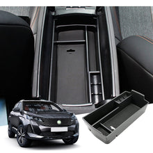 Carica l'immagine nel visualizzatore di Gallery, GAFAT Compatibile con Peugeot 3008 5008 GT Line 2016–2023 2024 Vano Portaoggetti per Bracciolo, Contenitore Secondario O