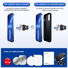 Carica l'immagine nel visualizzatore di Gallery, Syncwire Porta Cellulare Magnetico Auto - Universale Supporto Telefono Auto Smartphone Calamita Portacellulare Compatibi