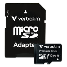 Carica l'immagine nel visualizzatore di Gallery, Verbatim 941993 Scheda di Memoria MicroSDHC, 16 GB