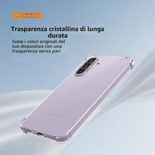 Carica l'immagine nel visualizzatore di Gallery, Chiaro Cover per Samsung Galaxy A27 5G, con 2 Pezzi Vetro Temperato, Anti-Graffio Antiurto Custodia con TPU Anti Ingiall